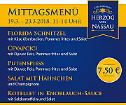 Ristorante Pizzeria Bella Italia und Herzog von Nassau