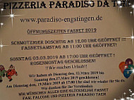 Pizzeria Paradiso Da Toni