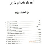 A La Pincee De Sel