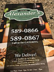 G Alexanders Pizza