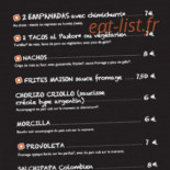 El Chivito Montpellier, Cuisine D’amérique Latine