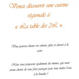 La Table Des 2 L