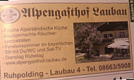 Alpengasthof Laubau Konrad Bachfischer E.k.