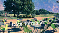 Côté Terrasse De L'hôtel Les Dryades