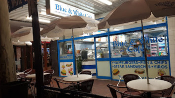 Blue & White Cafe