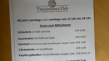 Gasthof Seitz/ Thuisbrunner Elch-bräu/elch-whisky