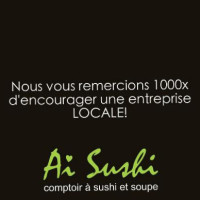 Ai Sushi St-hippolyte Comptoir à Sushi Et Soupe