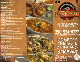 Spice Hut Indian Cuisine.