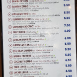Bambu Desserts And Drinks