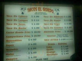 Tacos El Gordo