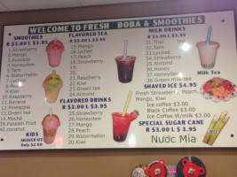 Fresh T Boba Smoothies