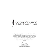 Cooper's Hawk Winery Restaurants