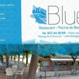 Blue De La Piscina De Bescanó