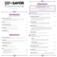 Sip Savor Cocktail Eats