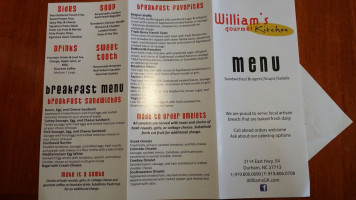 William's Gourmet Kitchen