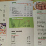 Bamboo Hibachi Wings
