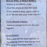 Beach Bowls Acai Cafe