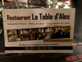 La table d'alex