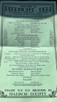 Piedmont Deli