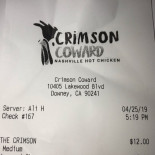 Crimson Coward