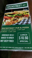 Backstreet Pub Pizza