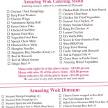 Amazing Wok Restaurant