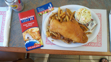 British Cuisine Fish and Chips