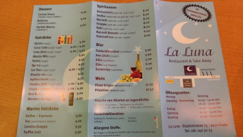 Restaurant Take Away La Luna