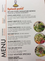 Splash Poke Bowl