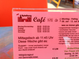 Spielburg Café Wohlfühlen Inbegriffen