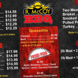 R. Mccoy Bbq